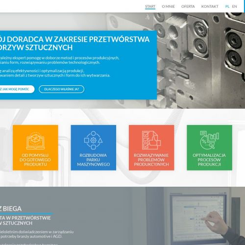 Doradztwo produkcja optymalizacja tworzywa sztuczne - Gdańsk
