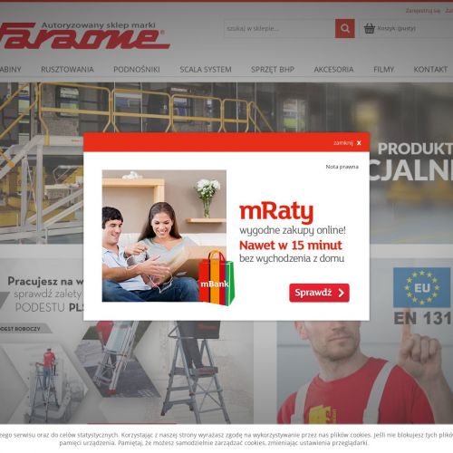 Drabina magazynowa - Gdańsk