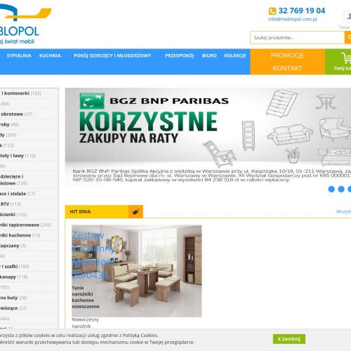 Warszawa - szafy rozsuwane