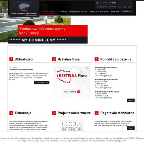 Poznań - obsługa nieruchomości biurowych