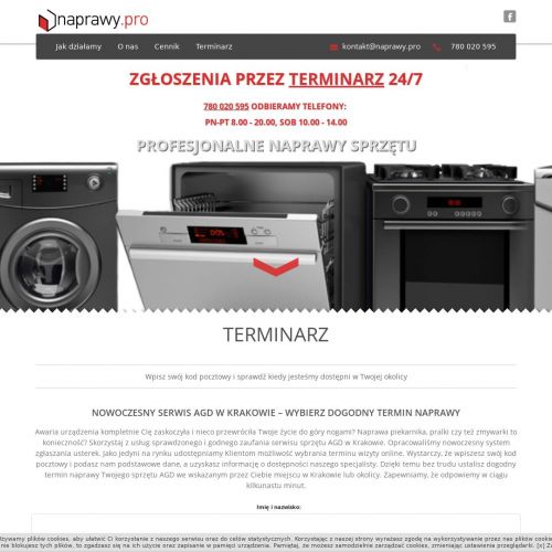 Serwis pralek siemens w Krakowie