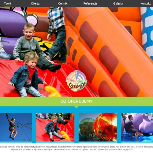 Opole - wynajem zjeżdżalni dmuchanych cena