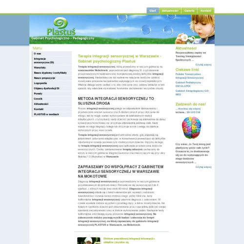 Terapia sensoryczna w Warszawie