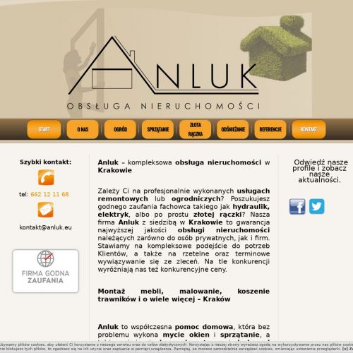 Firma ogrodnicza w Krakowie