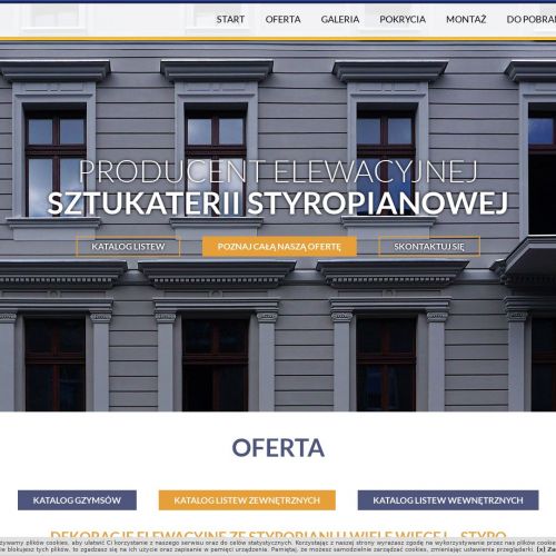 Łódź - sztukateria styropianowa na zamówienie
