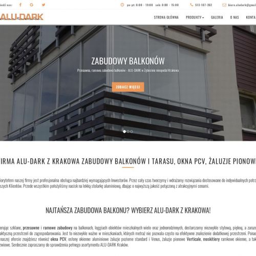 Nowoczesna zabudowa balkonów Kraków