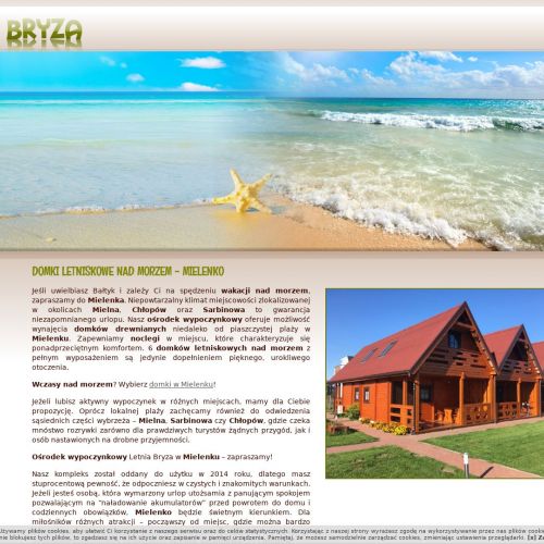 Mielno - domki letniskowe nad morzem mielenko