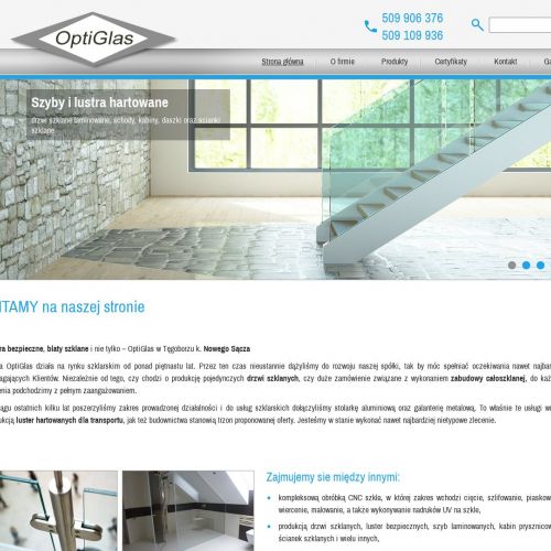 Zabudowy szklane - Nowy Sącz