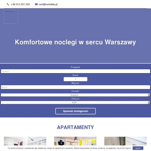 Warszawa - apartamenty dla korporacji