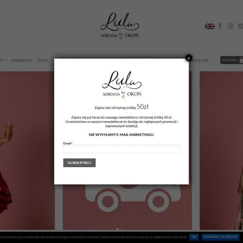 Włoska sukienka polski projektant