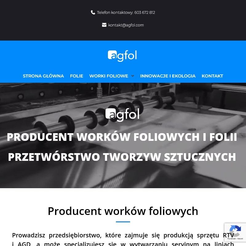 Producent worków bio