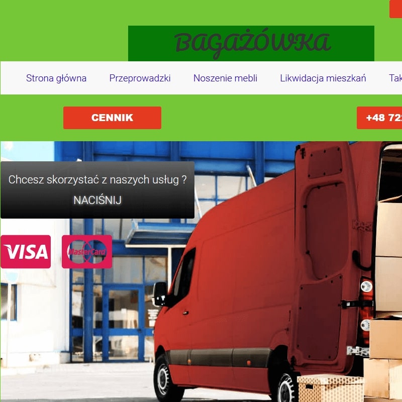 Przewozy bagażowe trójmiasto - Gdynia