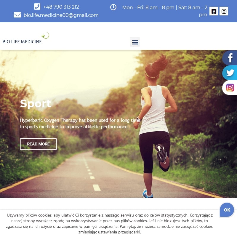 Komora ciśnieniowa w Wadowicach