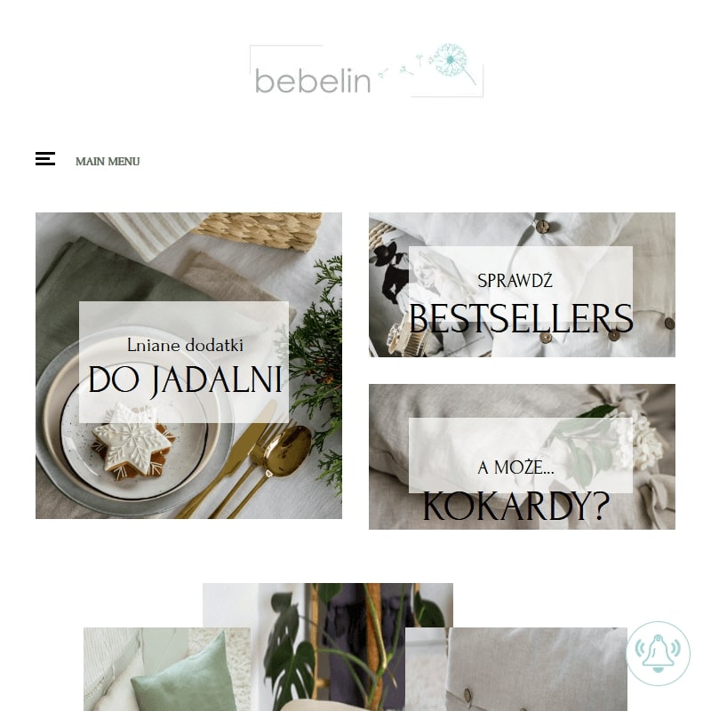 Pościel lniana biała