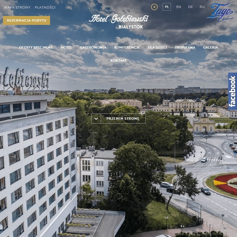 Hotel z basenem - Białystok