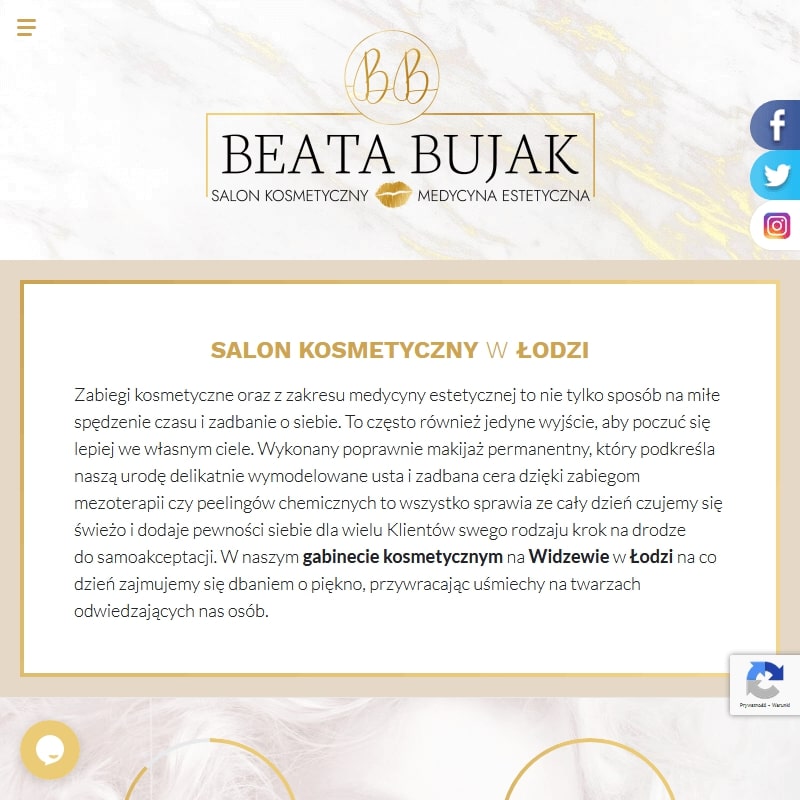 Zabiegi na twarz łódź