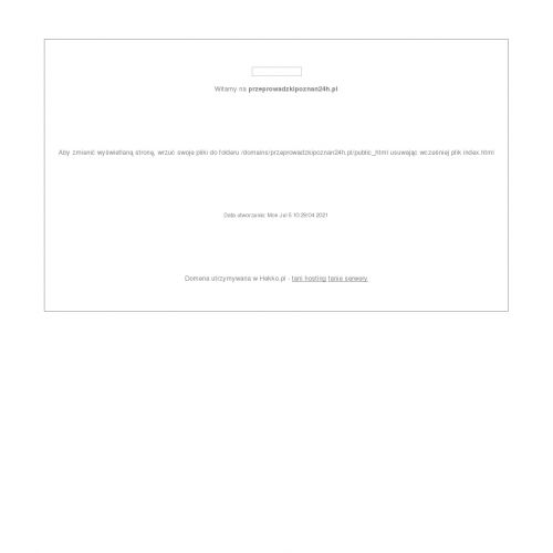 Przeprowadzki magazynów Poznań