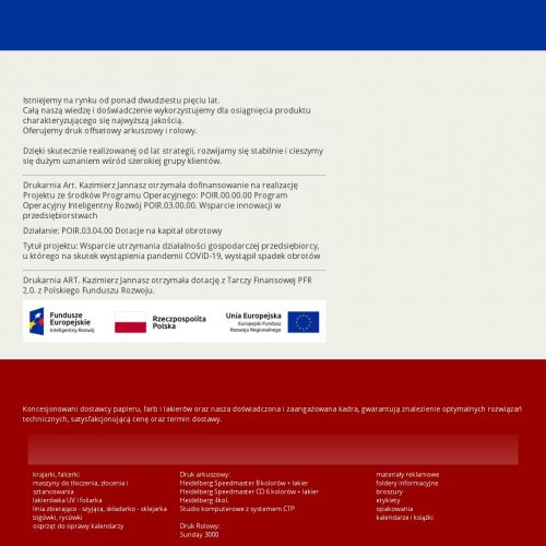 Ulotki falcowane w Warszawie