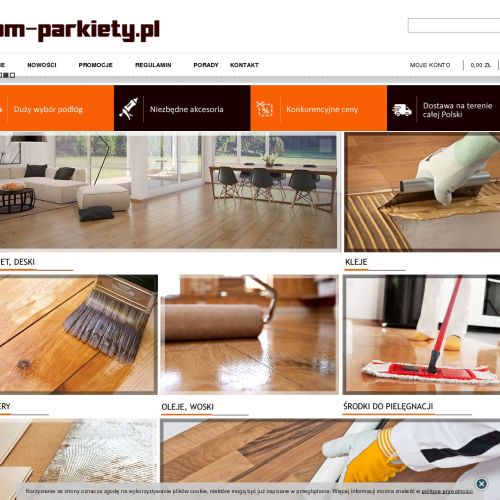 Warszawa - parkiet dębowy