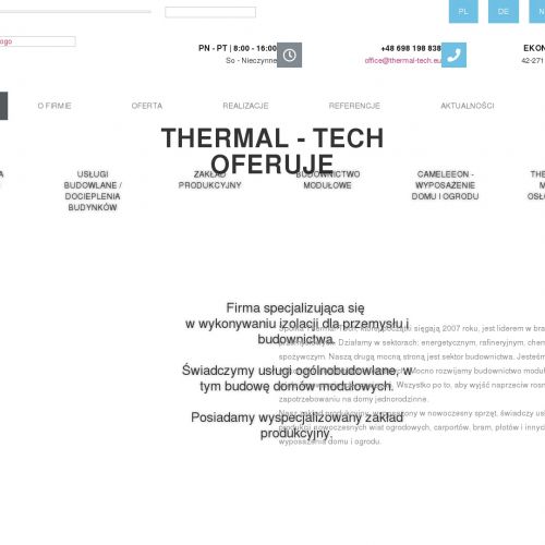 Izolacja zimnochronna rurociągów