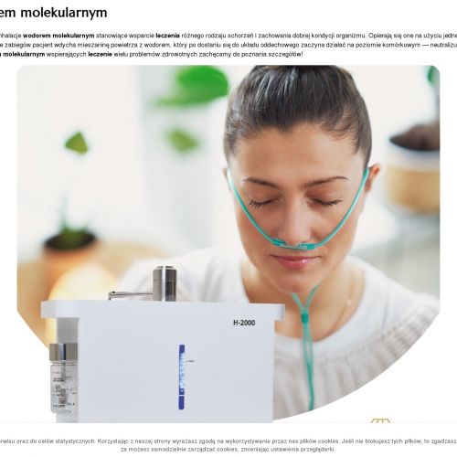 Generator wodoru do oddychania