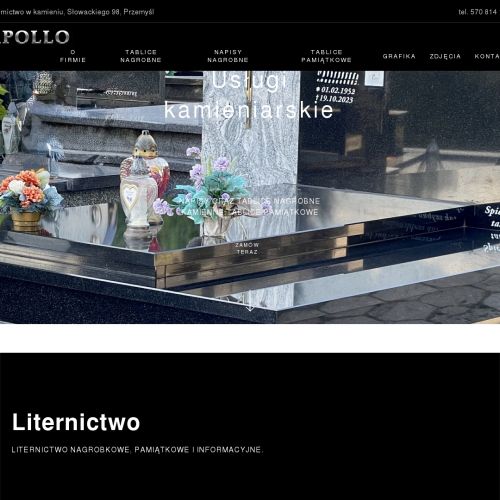 Liternictwo nagrobkowe w Rzeszowie