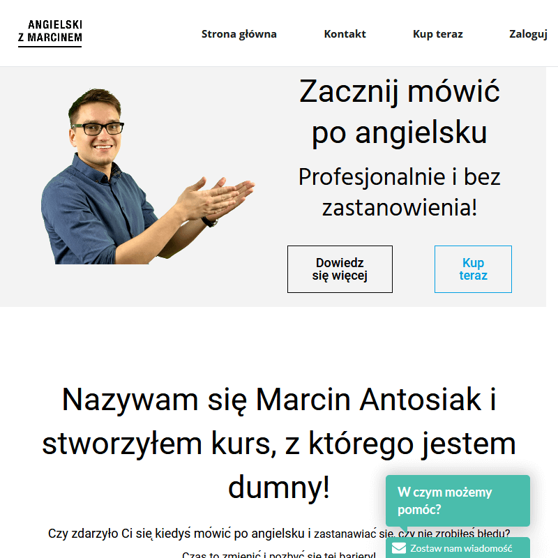 Internetowy lektor języka angielskiego w Gdyni