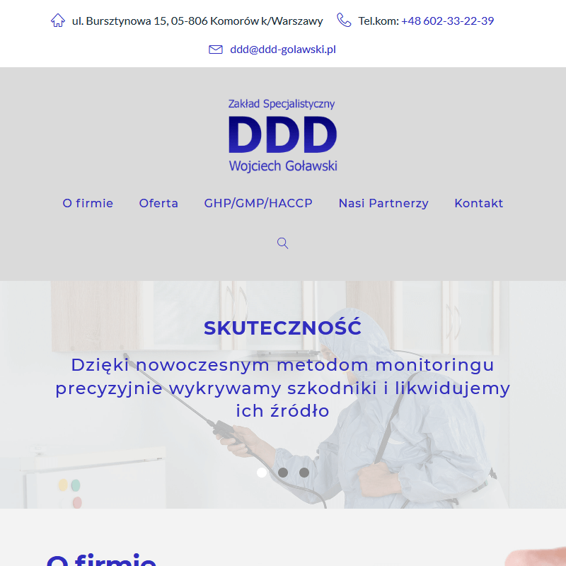 Dezynsekcja - Pruszków