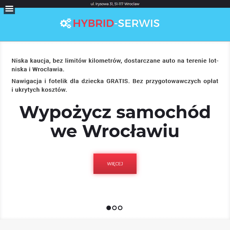 Wypożyczalnia samochodów hybrydowych tanio