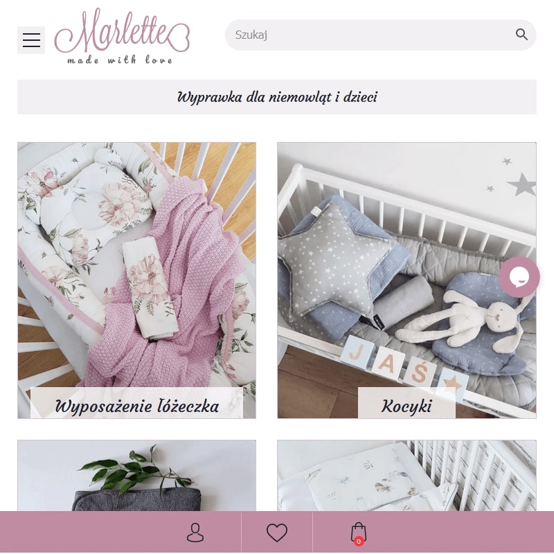 Komplety minky do wózka