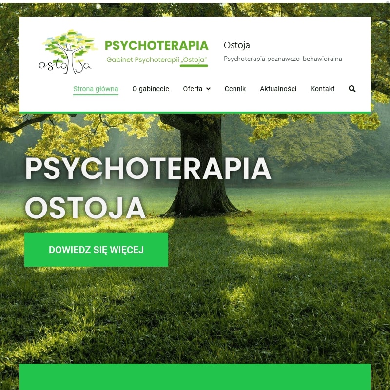 Psycholog depresja w Warszawie