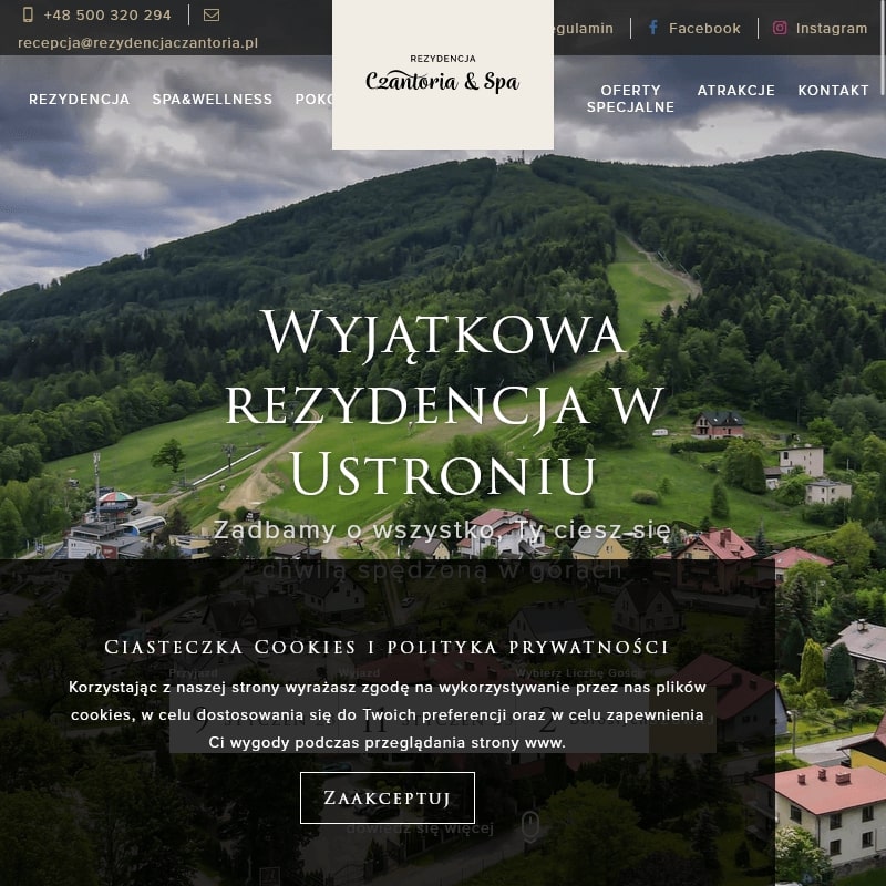 Czantoria noclegi - Ustroń
