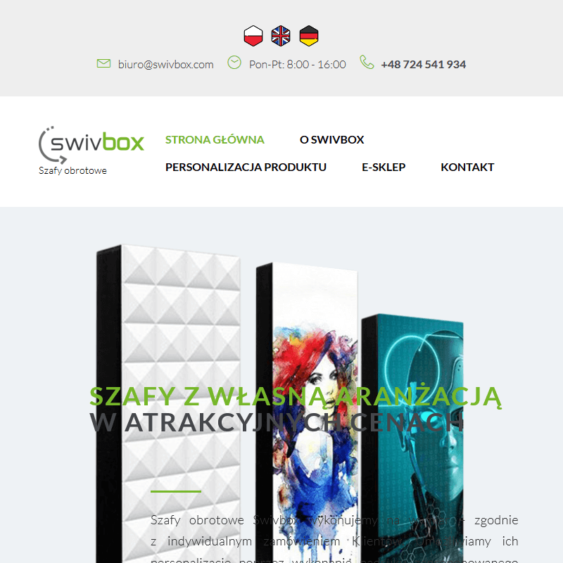 Oryginalne szafy do przedpokoju