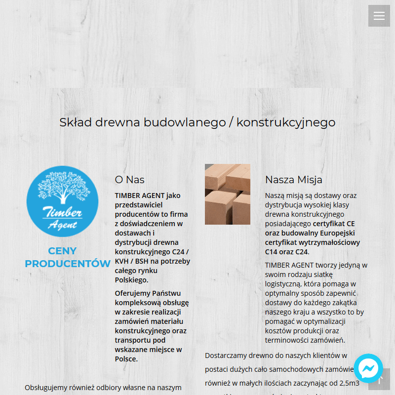 Dystrybutor belek budowlanych